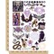 Witches Wicca Black Magic Symbols Halloween Temporary Tattoo Water Resistant Fake Body Art Set Collection